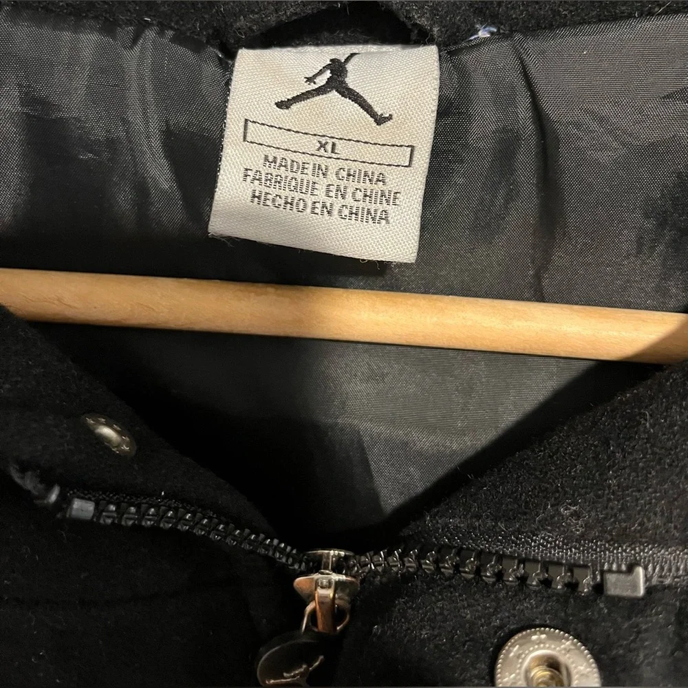 Vt 90s Air Jordan Varsity Wool Jacket 23 OG Embroidered Bomber Jacket M/XL